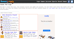 Desktop Screenshot of guessthelogo.com